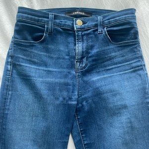 J Brand high rise skinny jeans